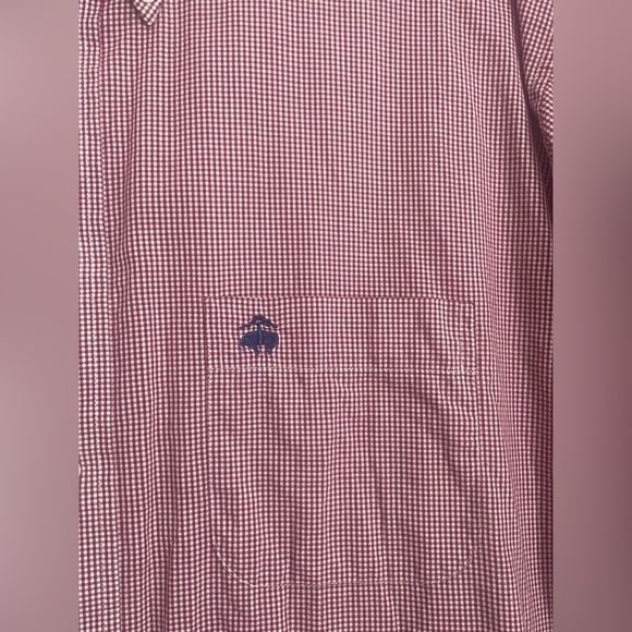 Mens Brooks Brothers Short Sleeve Shirt Size Large - Picture 3 of 5